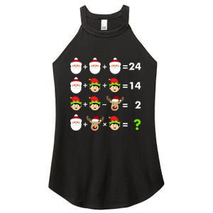 Math Teacher Christmas Gift Order Of Operations Quiz Funny Gift Women's Perfect Tri Rocker Tank