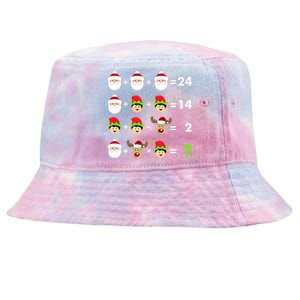 Math Teacher Christmas Gift Order Of Operations Quiz Funny Gift Tie-Dyed Bucket Hat