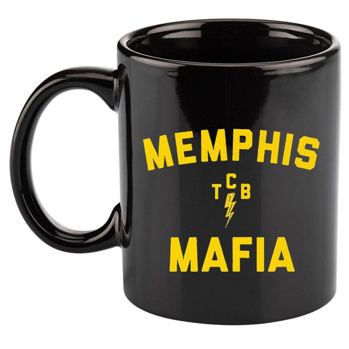 Memphis Tennessee Classic Rock Music The 70s Retro TCB 11oz C Handle Ceramic Mug