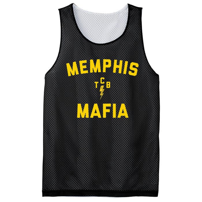 Memphis Tennessee Classic Rock Music The 70s Retro TCB Mesh Reversible Basketball Jersey Tank