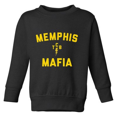 Memphis Tennessee Classic Rock Music The 70s Retro TCB Toddler Sweatshirt