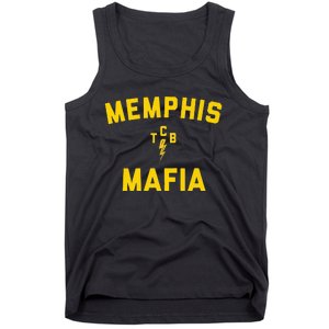 Memphis Tennessee Classic Rock Music The 70s Retro TCB Tank Top