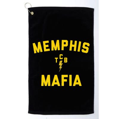 Memphis Tennessee Classic Rock Music The 70s Retro TCB Golf Towel