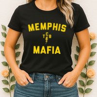 Memphis Tennessee Classic Rock Music The 70s Retro TCB Womens T-Shirt
