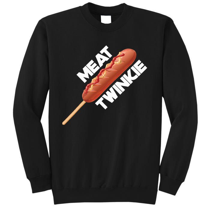 Meat Twinkie Corn Dog For Lovers Dogs Foodie Sausage Sweatshirt