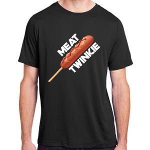 Meat Twinkie Corn Dog For Lovers Dogs Foodie Sausage Adult ChromaSoft Performance T-Shirt