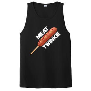 Meat Twinkie Corn Dog For Lovers Dogs Foodie Sausage PosiCharge Competitor Tank