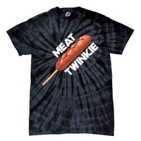 Meat Twinkie Corn Dog For Lovers Dogs Foodie Sausage Tie-Dye T-Shirt