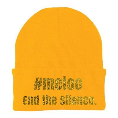 Me Too Cute Gift Sexual Harasst Assault Awareness #Metoo Gift Knit Cap Winter Beanie