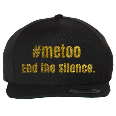 Me Too Cute Gift Sexual Harasst Assault Awareness #Metoo Gift Wool Snapback Cap