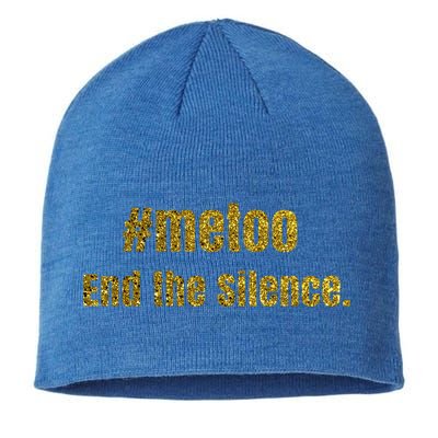 Me Too Cute Gift Sexual Harasst Assault Awareness #Metoo Gift Sustainable Beanie