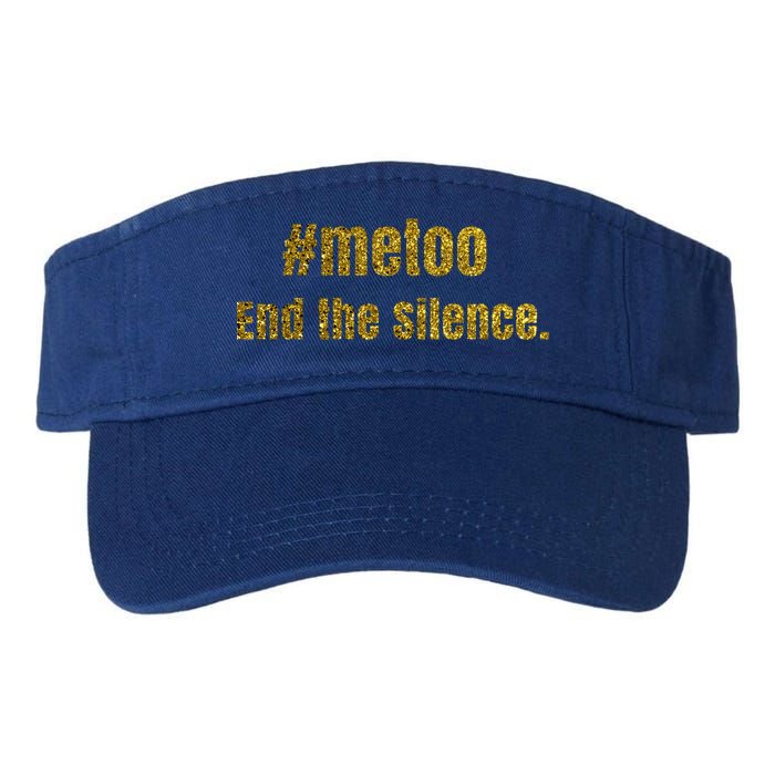 Me Too Cute Gift Sexual Harasst Assault Awareness #Metoo Gift Valucap Bio-Washed Visor