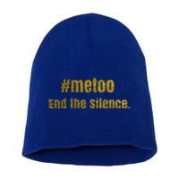 Me Too Cute Gift Sexual Harasst Assault Awareness #Metoo Gift Short Acrylic Beanie