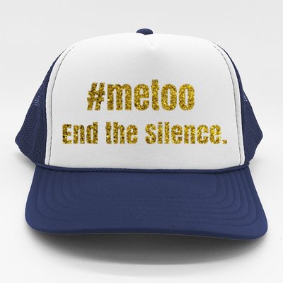 Me Too Cute Gift Sexual Harasst Assault Awareness #Metoo Gift Trucker Hat