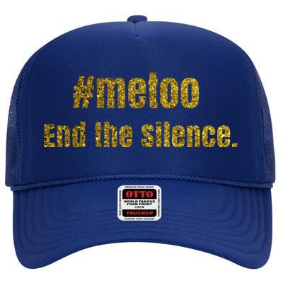 Me Too Cute Gift Sexual Harasst Assault Awareness #Metoo Gift High Crown Mesh Back Trucker Hat