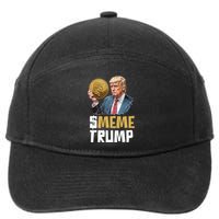 Meme Trump Coin Crypto Currency $Trump 7-Panel Snapback Hat