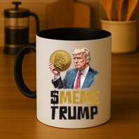 Meme Trump Coin Crypto Currency $Trump Mug