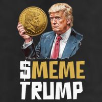 Meme Trump Coin Crypto Currency $Trump Trucker Hat