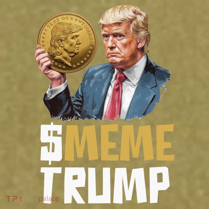 Meme Trump Coin Crypto Currency $Trump Garment-Dyed Women's Muscle Tee
