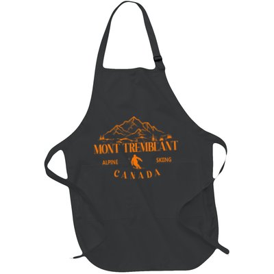 Mont Tremblant Canada Ski Resort Quebec Skiing Souvenir Apron