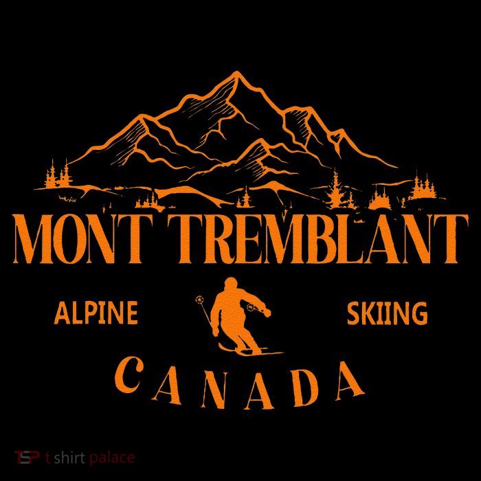 Mont Tremblant Canada Ski Resort Quebec Skiing Souvenir Women's Fleece Hoodie