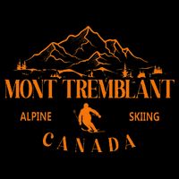 Mont Tremblant Canada Ski Resort Quebec Skiing Souvenir Premium T-Shirt