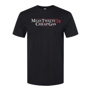 Mean Tweets Cheap Gas 2024 Softstyle CVC T-Shirt