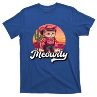 Meowdy Texas Cat Meme Country Music Cowgirl Cute Cat T-Shirt