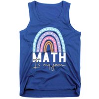 Math Teacher Cute Gift Math Is My Jam Cute Gift Tank Top