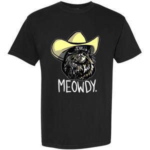 Meowdy Texas Cat Meme Garment-Dyed Heavyweight T-Shirt