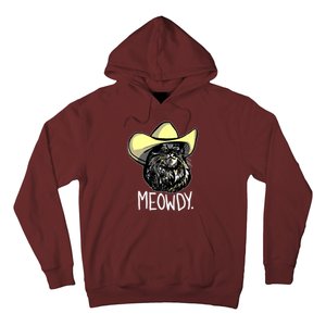 Meowdy Texas Cat Meme Hoodie