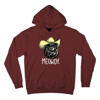 Meowdy Texas Cat Meme Hoodie