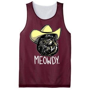 Meowdy Texas Cat Meme Mesh Reversible Basketball Jersey Tank