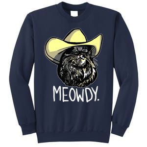 Meowdy Texas Cat Meme Sweatshirt