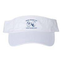 More Trash Can Less Trash CanT Funny Inspiration Visor