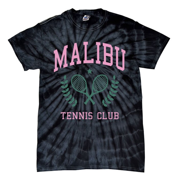 Malibu Tennis Club Fashion Design Classic Tie-Dye T-Shirt