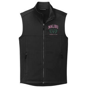 Malibu Tennis Club Fashion Design Classic Collective Smooth Fleece Vest