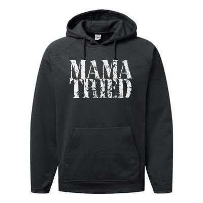 Mama Tried Country Music Lyrics Redneck Men Women Vintage Performance Fleece Hoodie