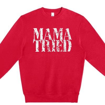 Mama Tried Country Music Lyrics Redneck Men Women Vintage Premium Crewneck Sweatshirt