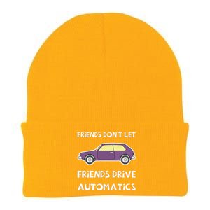 Manual Transmission Car Driving Enthusiast Stick Shift Humor Knit Cap Winter Beanie