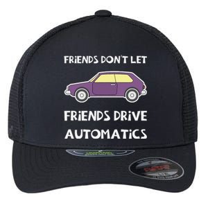 Manual Transmission Car Driving Enthusiast Stick Shift Humor Flexfit Unipanel Trucker Cap