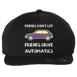 Manual Transmission Car Driving Enthusiast Stick Shift Humor Wool Snapback Cap