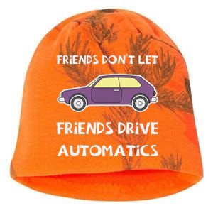 Manual Transmission Car Driving Enthusiast Stick Shift Humor Kati - Camo Knit Beanie