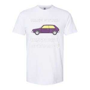 Manual Transmission Car Driving Enthusiast Stick Shift Humor Softstyle CVC T-Shirt