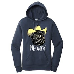 Meowdy Texas Cat Meme Women's Pullover Hoodie