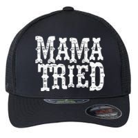 Mama Tried Country Outlaw Music Flexfit Unipanel Trucker Cap