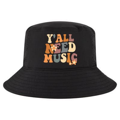 Music Teacher Cute Back To School YAll Need Music Cool Comfort Performance Bucket Hat