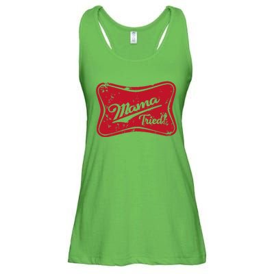 Mama Tried Country Outlaw Music Western Ladies Essential Flowy Tank