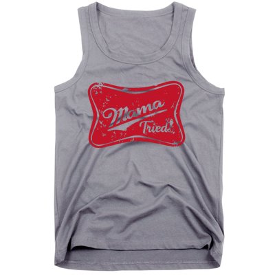 Mama Tried Country Outlaw Music Western Tank Top