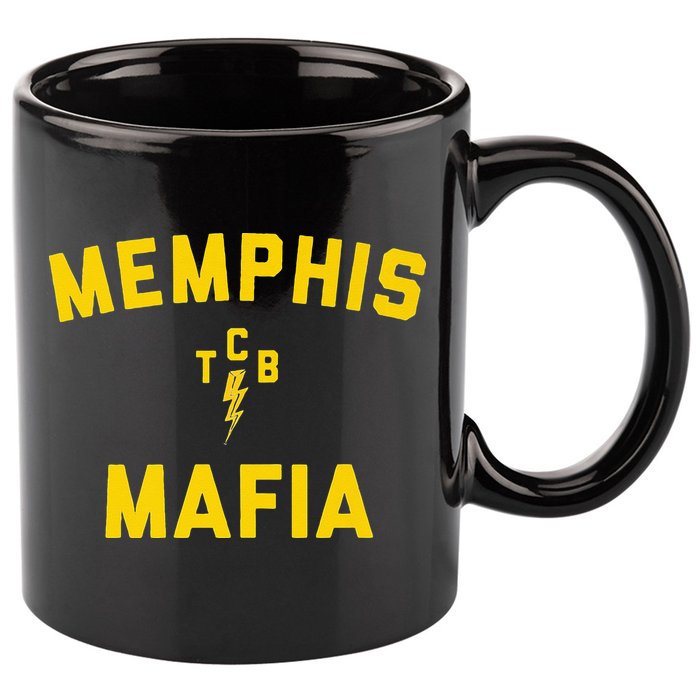 Memphis Tennessee Classic Rock Music The 70s Retro TCB 11oz C Handle Ceramic Mug